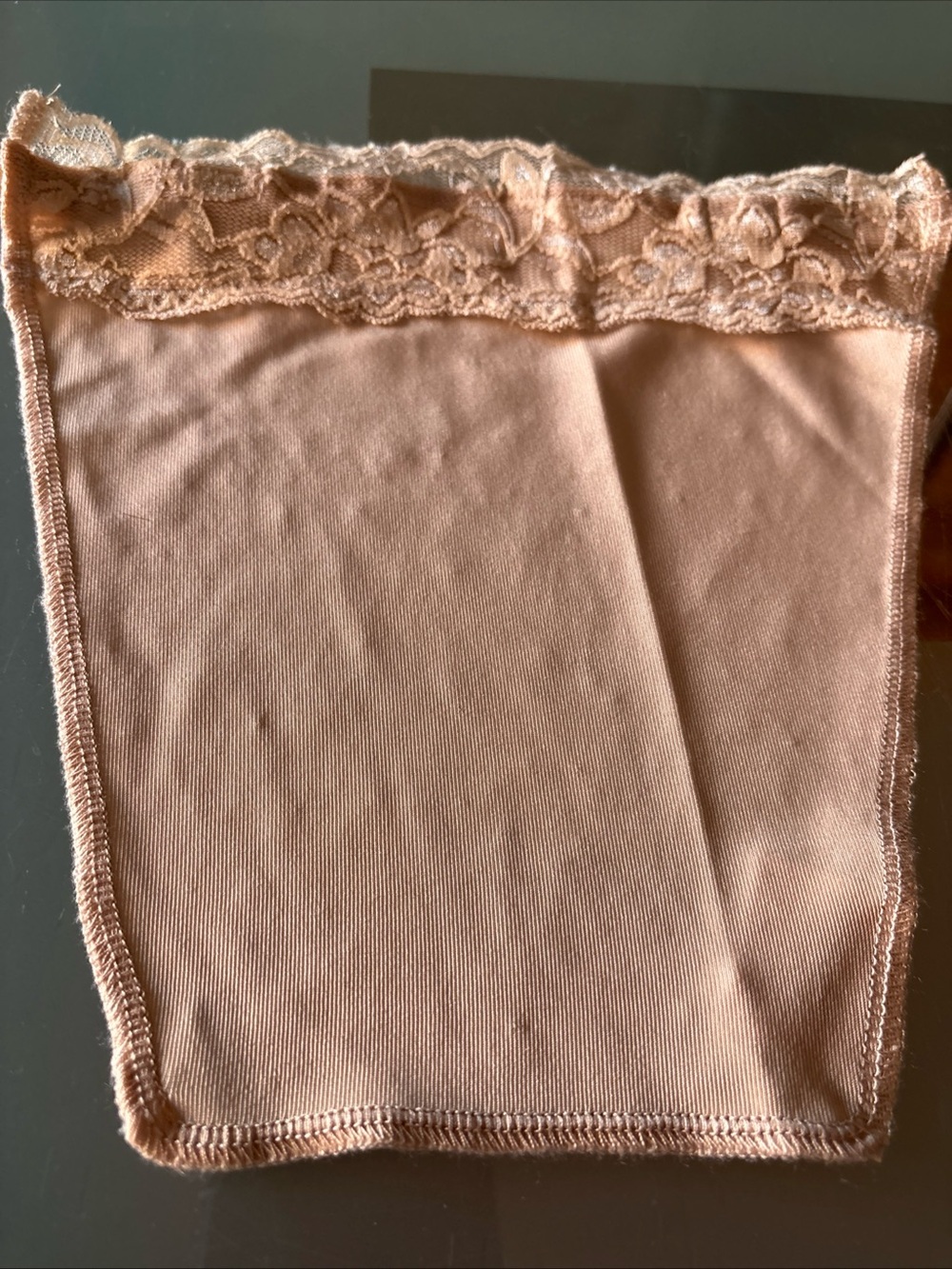 Modesty panel-pretty Insert Attaches To Bra Or Dress Straps To Cover Cleavage